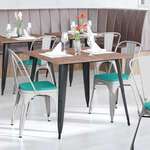 Flash Furniture , CH-31230-WH-PL1M-GG, Indoor Outdoor Chairs