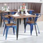 Flash Furniture , CH-31270-BL-PL1T-GG, Indoor Outdoor Chairs