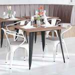 Flash Furniture , CH-31270-WH-PL1G-GG, Indoor Outdoor Chairs
