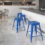 Flash Furniture , CH-31320-24-BL-GG, Indoor Outdoor Barstools