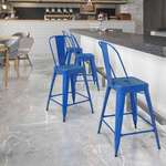 Flash Furniture , CH-31320-24GB-BL-GG, Indoor Outdoor Barstools