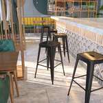 Flash Furniture , CH-31320-30-BK-GG, Indoor Outdoor Barstools