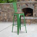 Flash Furniture , CH-31320-30GB-GN-WD-GG, Restaurant Barstools