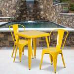 Flash Furniture , CH-31330-2-30-YL-GG, Indoor Outdoor Sets