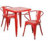 Flash Furniture , CH-31330-2-70-RED-GG, Indoor Outdoor Sets