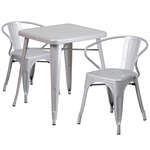 Flash Furniture , CH-31330-2-70-SIL-GG, Indoor Outdoor Sets