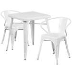 Flash Furniture , CH-31330-2-70-WH-GG, Indoor Outdoor Sets
