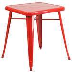 Flash Furniture , CH-31330-29-RED-GG, Indoor Outdoor Tables