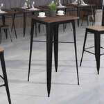 Flash Furniture , CH-31330-40M1-BK-GG, Restaurant Tables