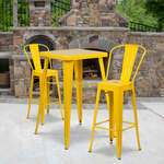 Flash Furniture , CH-31330B-2-30GB-YL-GG, Indoor Outdoor Sets