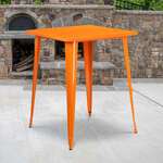 Flash Furniture , CH-51040-40-OR-GG, Indoor Outdoor Tables