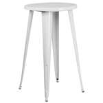 Flash Furniture , CH-51080-40-WH-GG, Indoor Outdoor Tables