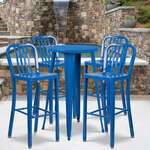 Flash Furniture , CH-51080BH-4-30VRT-BL-GG, Indoor Outdoor Sets