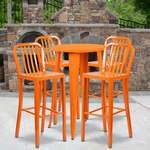 Flash Furniture , CH-51080BH-4-30VRT-OR-GG, Indoor Outdoor Sets