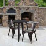 Flash Furniture , CH-51080TH-2-18ARM-BQ-GG, Indoor Outdoor Sets