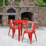 Flash Furniture , CH-51080TH-2-18ARM-RED-GG, Indoor Outdoor Sets
