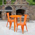 Flash Furniture , CH-51080TH-2-18CAFE-OR-GG, Indoor Outdoor Sets