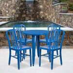 Flash Furniture , CH-51080TH-4-18VRT-BL-GG, Indoor Outdoor Sets
