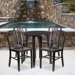 Flash Furniture , CH-51080TH-4-18VRT-BQ-GG, Indoor Outdoor Sets