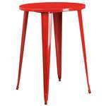 Flash Furniture , CH-51090-40-RED-GG, Indoor Outdoor Tables
