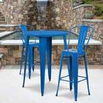 Flash Furniture , CH-51090BH-2-30CAFE-BL-GG, Indoor Outdoor Sets