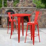 Flash Furniture , CH-51090BH-2-30CAFE-RED-GG, Indoor Outdoor Sets