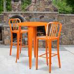 Flash Furniture , CH-51090BH-2-30VRT-OR-GG, Indoor Outdoor Sets