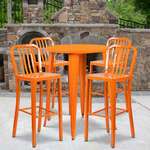 Flash Furniture , CH-51090BH-4-30VRT-OR-GG, Indoor Outdoor Sets