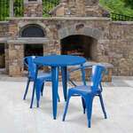 Flash Furniture , CH-51090TH-2-18ARM-BL-GG, Indoor Outdoor Sets