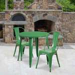 Flash Furniture , CH-51090TH-2-18CAFE-GN-GG, Indoor Outdoor Sets