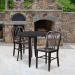 Flash Furniture , CH-51090TH-2-18VRT-BQ-GG, Indoor Outdoor Sets