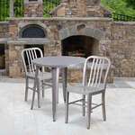 Flash Furniture , CH-51090TH-2-18VRT-SIL-GG, Indoor Outdoor Sets