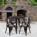 Flash Furniture , CH-51090TH-4-18ARM-BQ-GG, Indoor Outdoor Sets