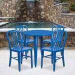 Flash Furniture , CH-51090TH-4-18VRT-BL-GG, Indoor Outdoor Sets