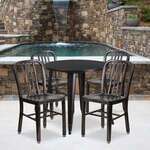 Flash Furniture , CH-51090TH-4-18VRT-BQ-GG, Indoor Outdoor Sets