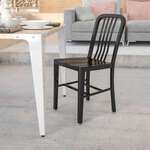 Flash Furniture , CH-61200-18-BK-GG, Indoor Outdoor Chairs