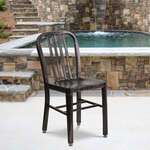 Flash Furniture , CH-61200-18-BQ-GG, Indoor Outdoor Chairs