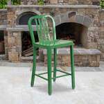 Flash Furniture , CH-61200-24-GN-GG, Indoor Outdoor Barstools