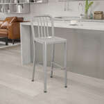 Flash Furniture , CH-61200-30-SIL-GG, Indoor Outdoor Barstools