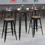 Flash Furniture , CH-WD-TBCH-17-GG, Restaurant Furniture Table & Chair Sets