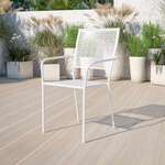 Flash Furniture , CO-2-WH-GG, Indoor Outdoor Chairs