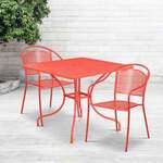 Flash Furniture , CO-35SQ-03CHR2-RED-GG, Indoor Outdoor Sets