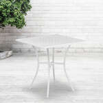 Flash Furniture , CO-5-WH-GG, Indoor Outdoor Tables