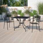 Flash Furniture , CO-6-BK-GG, Indoor Outdoor Tables