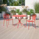 Flash Furniture , CO-7-RED-GG, Indoor Outdoor Tables