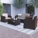 Flash Furniture , DAD-SF-112T-CBN-GG, Patio Sets