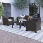 Flash Furniture , DAD-SF-112T-DKGY-GG, Patio Sets