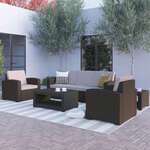 Flash Furniture , DAD-SF-113RS-CBN-GG, Patio Sets