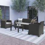 Flash Furniture , DAD-SF-113T-DKGY-GG, Patio Sets