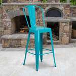 Flash Furniture , ET-3534-30-CB-GG, Indoor Outdoor Barstools